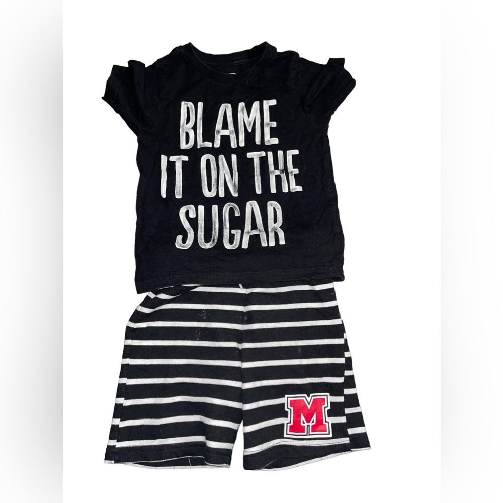 Children’s Place Shirt with Mickey Mouse Disney Shorts set summer size 3T